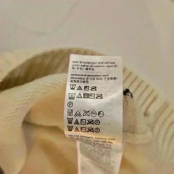 Calvin Klein Mens Relaxed Fit Color Block Crewneck Sweater Black Gray Size 2X - Picture 11 of 12